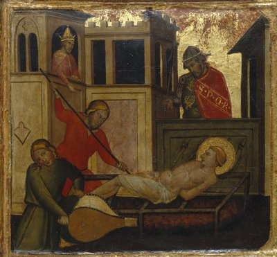 The Martyrdom of Saint Lawrence by Lorenzo di Niccolò